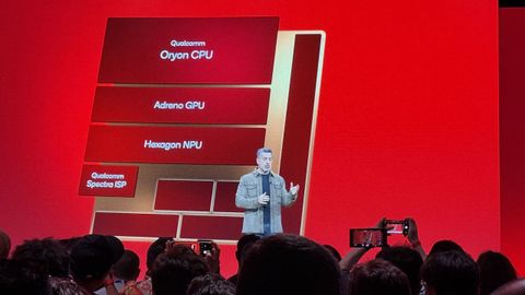 Alex Katouzian, general manager de Qualcom, durante una de las conferencias ofrecidas esta semana.