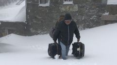 La monta�a de Lugo, sepultada de nieve