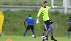 Joao Costa ejercit�ndose con su club actual, el Oporto