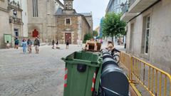 Las islas de contenedores ser�n cambiadas, como la de la Praza da Soedade