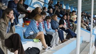 La afici�n del Compos se hizo notar en Viveiro