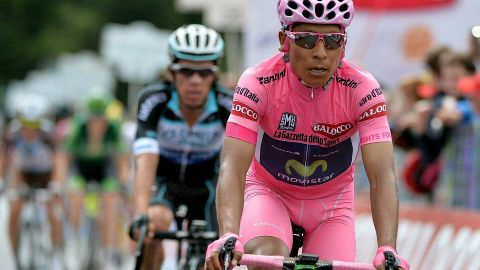 Nairo Quintana, en el pasado Giro