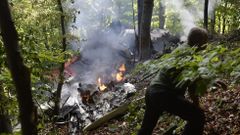 Dos aviones chocan en pleno vuelo en Eslovaquia
