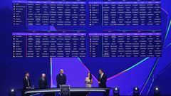 Sorteo de la Champions League 2026-2027.