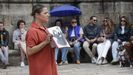 Beatriz Costoya en el free tour por A Coru�a de MeigaTours