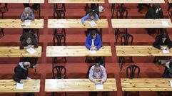 Oposiciones del Sergas en el recinto ferial de Silleda