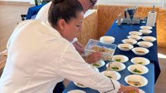 Una de las im�genes compartidas por el Concello de Fisterra tras la sesi�n
