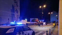 Incendio en el centro de Ribadeo