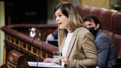 La portavoz de la Comisi�n de Igualdad del PSOE, Laura Berja, en una imagen de archivo.