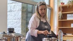 Ana Fernndez, de Narn, ya imparti un taller de conservas en la Fundacin Terra de Trasancos.