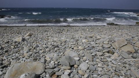 Playa de O reiro, en Arteixo