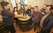 Las tapas fueron un aliciente en Baio para salir de casa. 