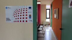 Entrada de la oficina de la nueva agente de empleo y desarrollo local de B�veda