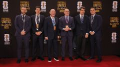 Rafael Louzn y Luis de la Fuente encabezaron la expedicin espaola en el sorteo celebrado en Washington