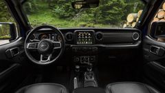 Interior del Jeep Wrangler.