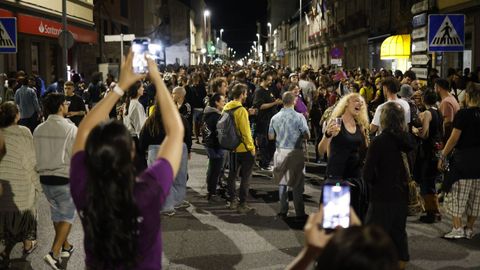 Cantos de taberna en Guitiriz en el primer d�a del Festival de Pardi�as 2026
