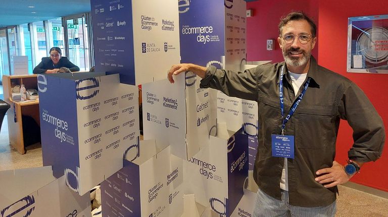 Pepe Cabanas, CMO de Estrella Galicia, en los Ecommerce Days de Pontevedra
