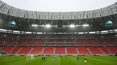 Imagen del Puskas Arena, sede de la final de la Champions League 2026