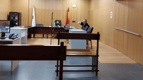 La acusada no acudi al juicio en Ourense