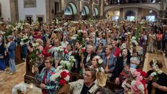 Las madres volvieron a abarrotar la iglesia de F�tima en O Couto