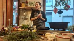 As� cocina al estilo�del sur de la India Noem� Gallego desde Ribadeo