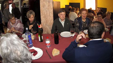 Comida de Reyes para  los mayores de Rianxo