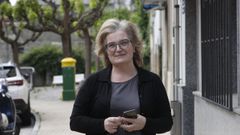 Mar�a Dur�n, trabajadora de la residencia Nuestra Se�ora de la Esperanza