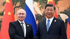 Vladimir Putin y Xi Jingpin, en una imagen de archivo.