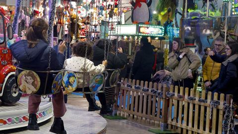 El recinto de Fexdega se llen� ayer por la tarde.