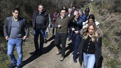 El conselleiro de Medio Rural, Jos� Gonz�lez, visit� la zona este s�bado