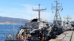 Buques de la OTAN en Vigo