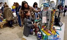 La muestra de trabajos escolares es uno de los reclamos del Saln do Libro Infantil.