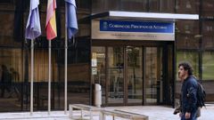 Fachada de la Consejer�a de Derechos Sociales y Bienestar del Principado de Asturias