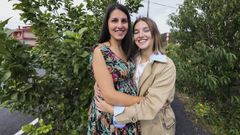 Sara y Mar�a, hermanas de Carn�s, viven en Bra�o (Vimianzo, en ambos casos), y nacieron en Basilea