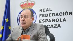 El presidente de la RFEC, Manuel Gallardo.