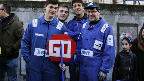 Desfile de entroido en Celanova