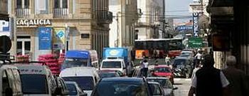 En la imagen, una vista de la calle de la Iglesia, en la que se pretende recuperar la alameda del siglo XVIII.