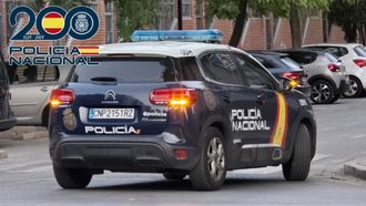 Un coche de la polic�a nacional en una imagen de archivo