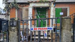 La narcocasa de la calle Boavista de Ourense fue precintada por la Polic�a Nacional
