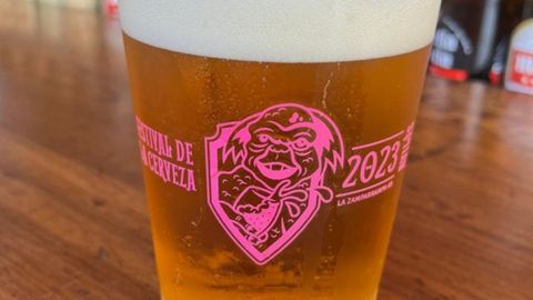 El vaso del Festival de la Cerveza de Avilés 2023