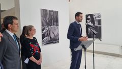 Imagen durante la inauguraci�n de la exposici�n �Pizarra�