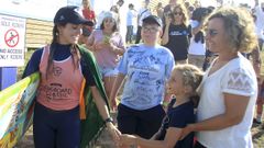 Justin Quintal y Chloe Calm�n ganan la prueda mundial de longboard de Pant�n