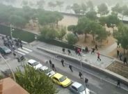 La batalla campal junto al r�o Manzanares se sald� con la muerte de Francisco Javier Romero, de la pe�a Riazor Blues.