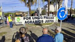 La semana pasada ya hubo movilizaciones, como esta de agricultores extreme�os