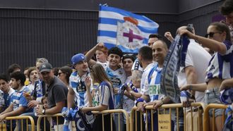 La afici�n del D�por en Valladolid