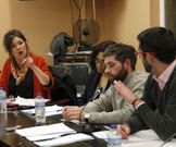 �nxela Franco y Luis Oujo se enzarzaron en varios puntos. 