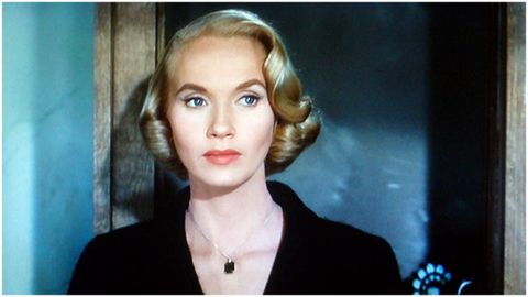 Eva Marie Saint, en «Con la muerte en los talones».