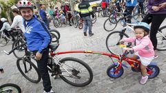 Las im�genes de la fiesta de la bicicleta de Cambados