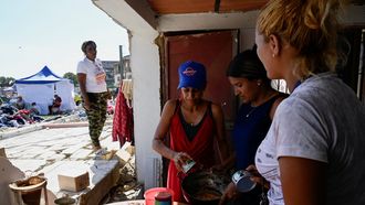 As� est� La Guaira este martes, debido a los destrozos provocados por los terremotos en Venezuela