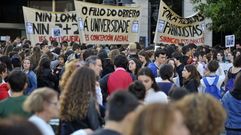 Alumnos de los institutos de la ciudad piden la derogaci�n de la ley educativa